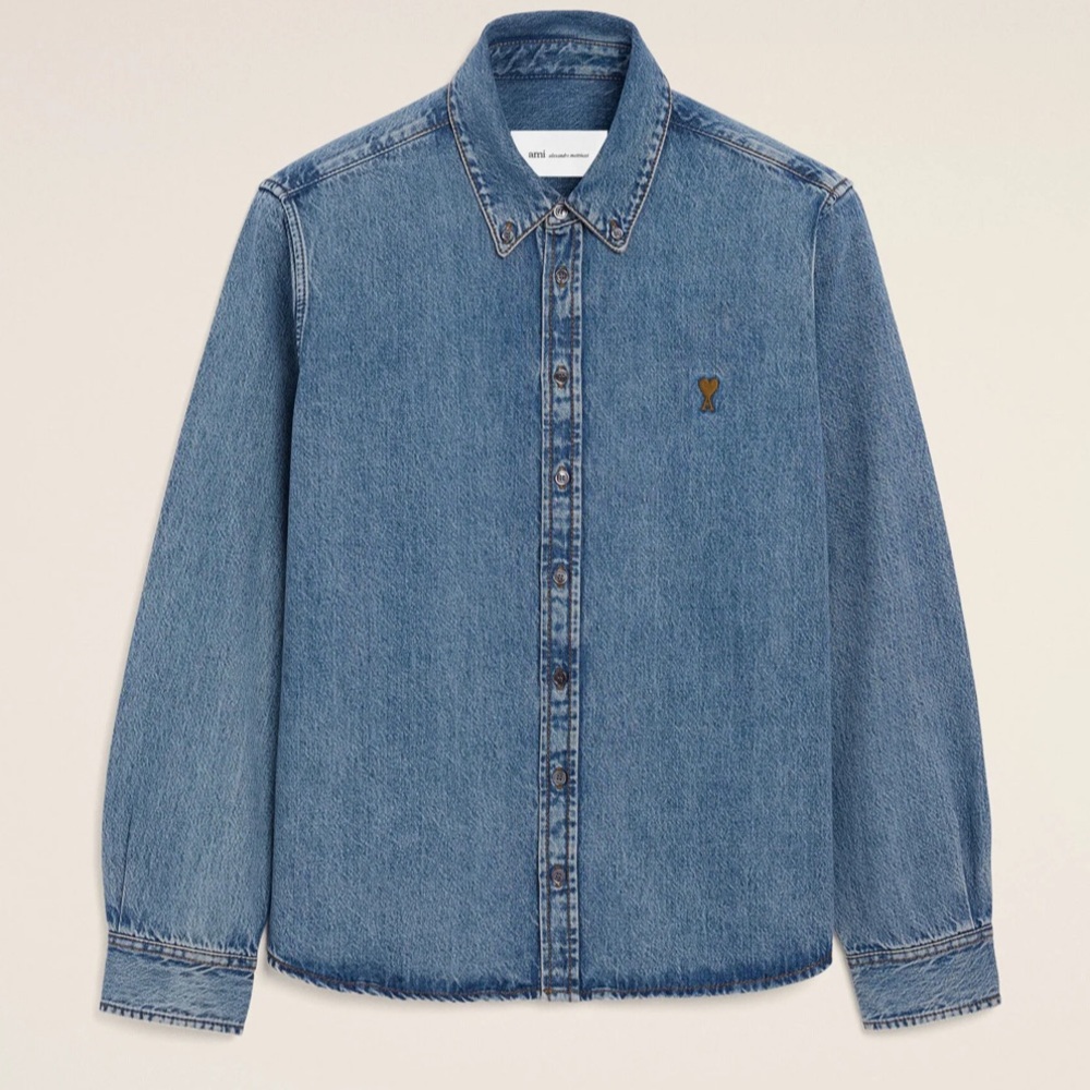 Ami denim jacket ( NWT )
